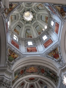 The Salzburg Dom in Austria.