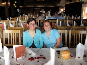 Dinner at the Hohensalzburg Fortress.