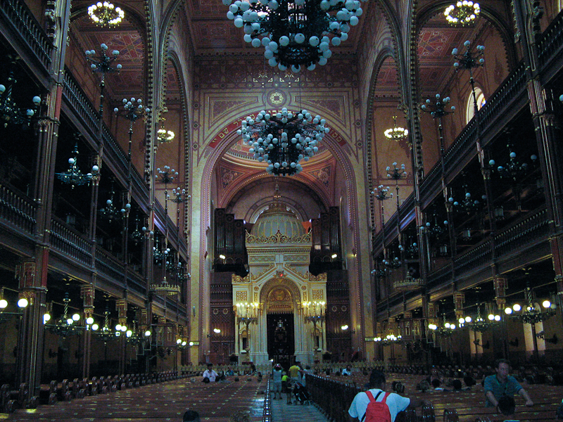 Dohany Synagogue in Budapest, Hungary.