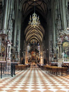 St. Stephen's Cathedral in Vienna, Austria.