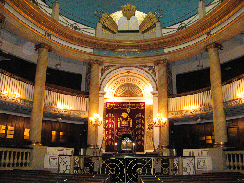 The Vienna Synagogue in Vienna, Austria.