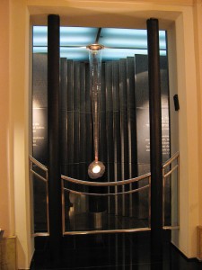 Holocaust Memorial at the Vienna Synagogue in Vienna, Austria.