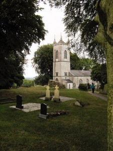 Monastery at the Hill of Tara in Ireland.