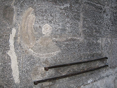 Baker's measurement on the wall of St. Stephen's in Vienna, Austria.