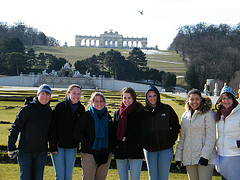 Schobrunn Palace Gardens, Vienna, Austria.