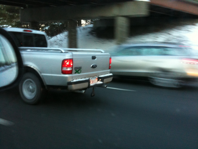 Fake balls on a bumper.