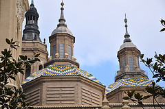 Basílica del Pilar in Zaragoza, Spain.