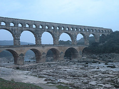 Pont du Guard in France.