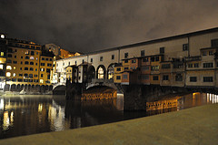 Florence, Italy at night.