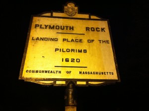 Plymouth Rock in MA.