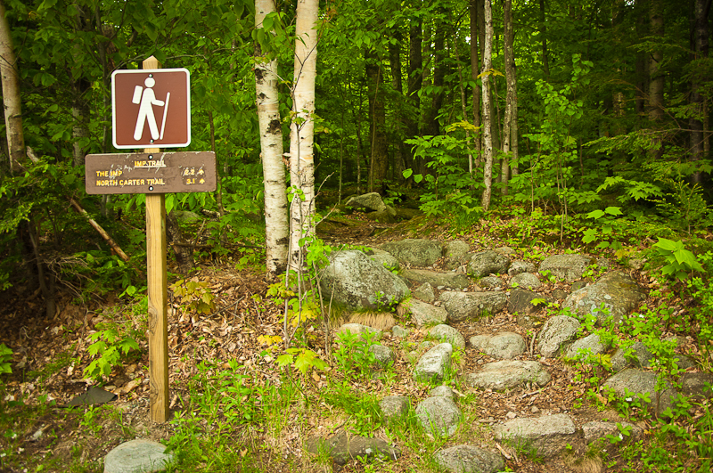 The Imp Trail in New Hampshire.