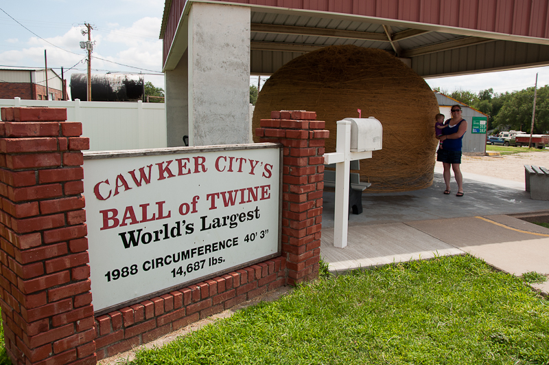 World's Largest Ball of Twine, Cawker City, KS.