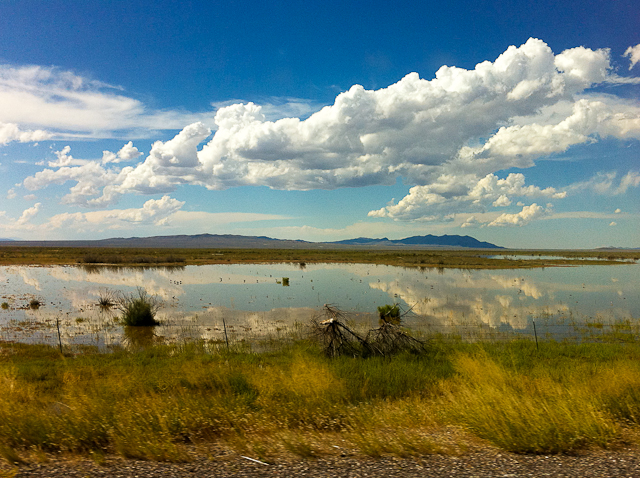 Driving through Utah.