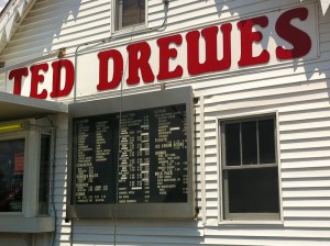 Ted Drewes frozen custard stand in St. Louis, MO.