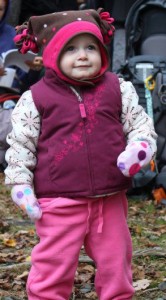 Addie ready to hike Mt. Cardigan!