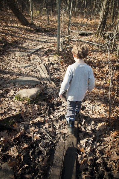 Hiking Weir Hill in North Andover, MA