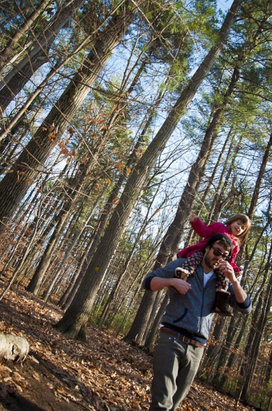 Hiking Weir Hill in North Andover, MA