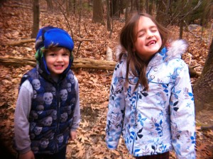 Eoin and Grace at Weir Hill