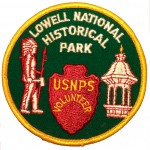 Lowell National Historical Park Volunteer Badge