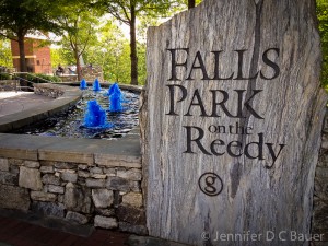 Fall Park on the Reedy River in Greenville, S.C.