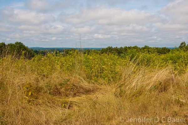 Weir Hill scenic vista in North Andover, MA.