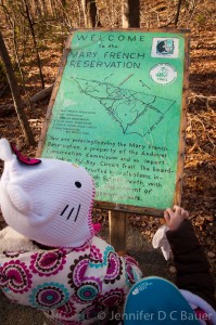 Map of the Mary French Reservation