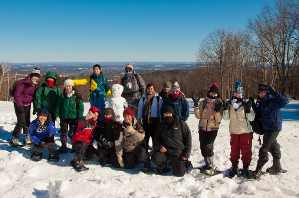 Noble View Winter Hiking Trip, Russell, MA