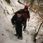 Noble View Winter Hiking, Russell, MA