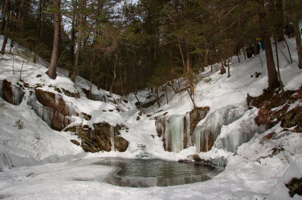 Pitcher Brook Trail at Noble View in Russell, MA