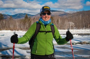 x-country skiing at Bear Notch in New Hampshire.