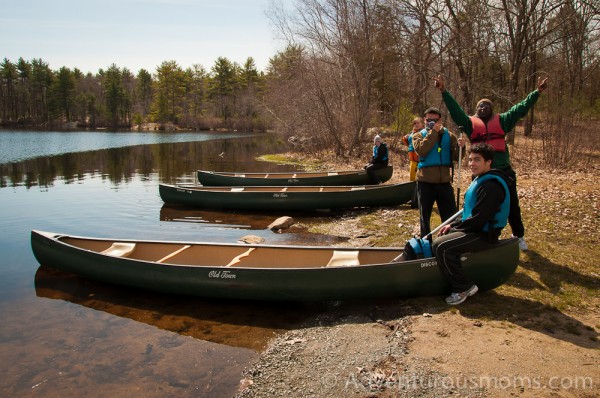 Canoeing at Harold Parker State Forest