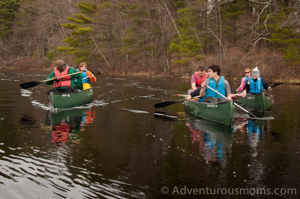 Canoeing at Harold Parker State Forest