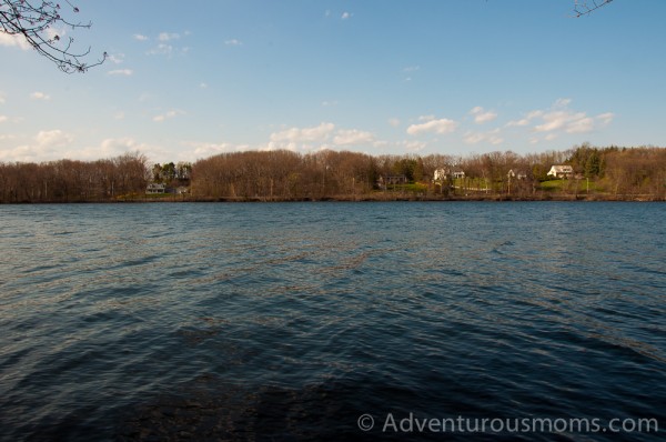 Lake Cochichewick as seen from the Osgood Hill Trail in North Andover, MA