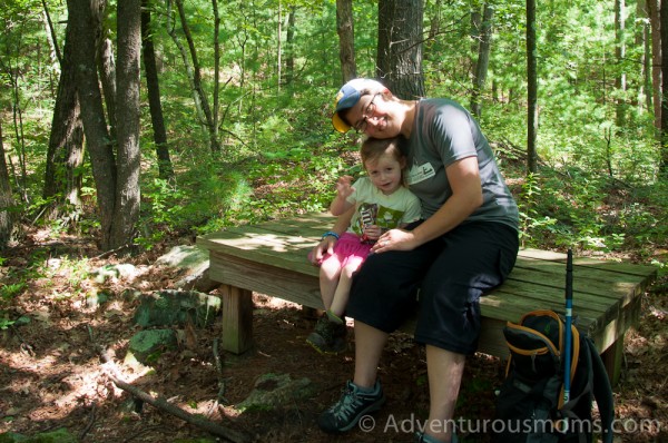 Mama and Addie at Peggy Keck Reservation, Andover, MA