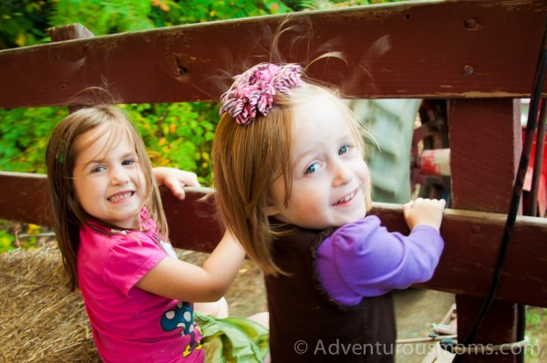 Hay ride at Smolak Farms in North Andover, MA