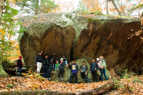 Boulders at Pawtuckaway State Park, New Hampshire