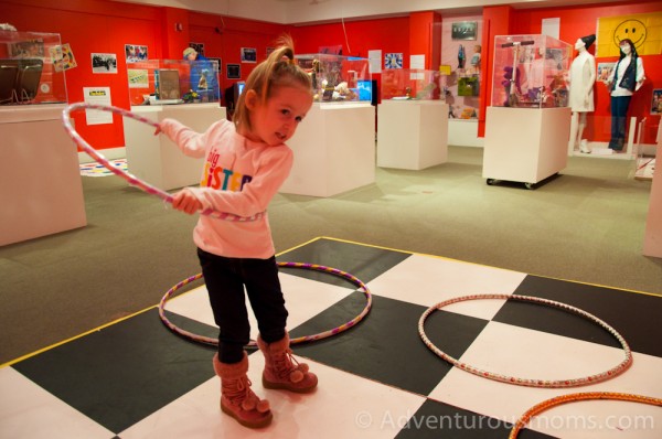 Hula Hooping at the Wenham Museum