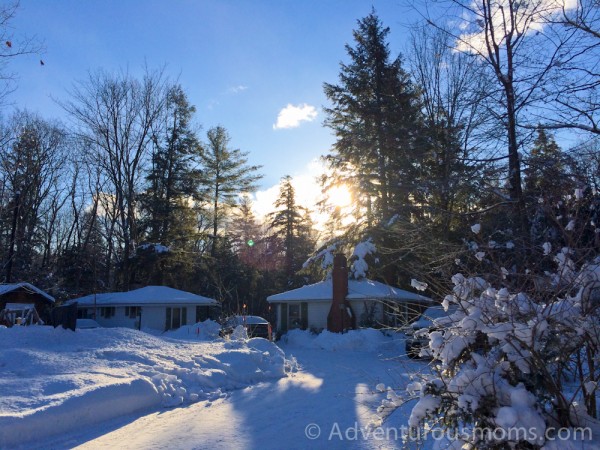 The cozy cottages at Sunnybrook Cottages in Albany, NH