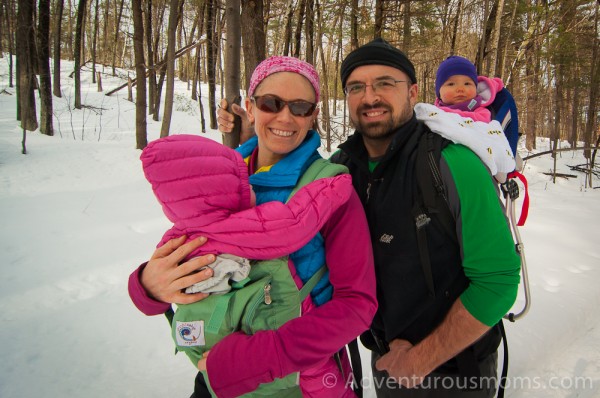 Snowshoeing in the Lowell-Dracut-Tyngsborough State Forest