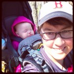 Hiking at Harold Parker State Forest in Andover, MA