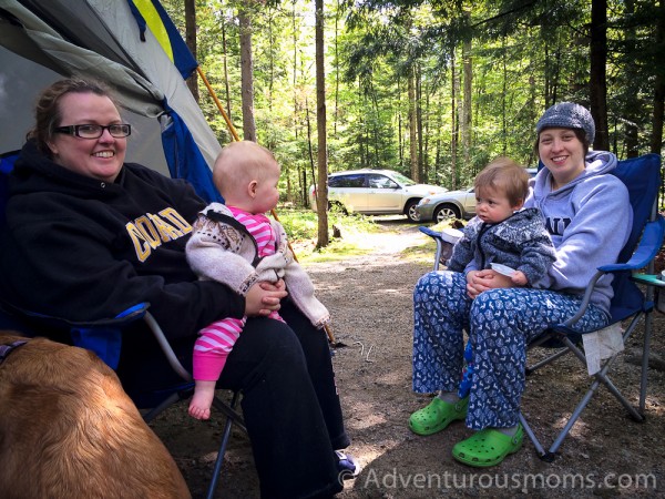 Camping at Dolly Copp Campground in Gorham, NH