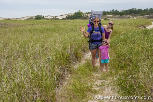 Hiking on Crane Estate