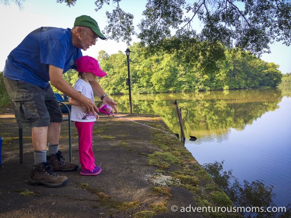 Fishing on the Saluda River