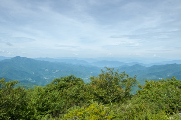 Hiking Mt. Pisgah in NC