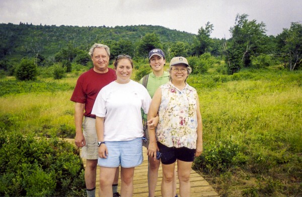 Hiking in Pisgah National Forest, NC