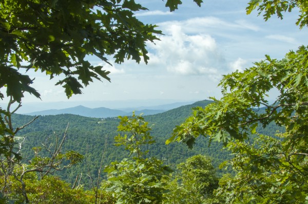 Hiking Mt. Pisgah in NC