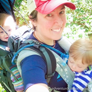 Tips for Tandem-Carrying Kids While Hiking