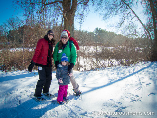 Stacy, Kendra, Evan and Addie toward the end of our hike.