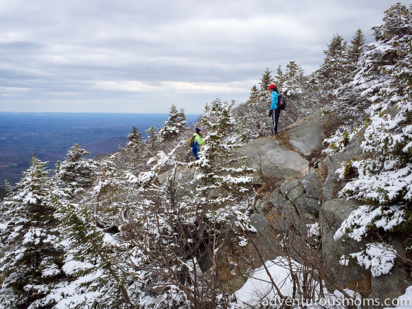 Hiking Mt. Monadnock in Jaffrey, NH