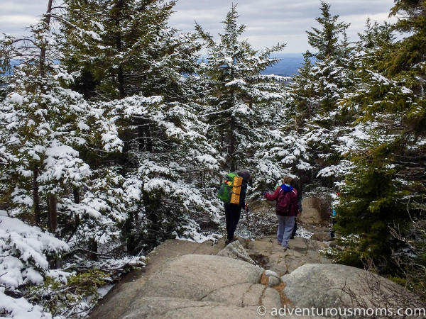 Hiking Mt. Monadnock in Jaffrey, NH